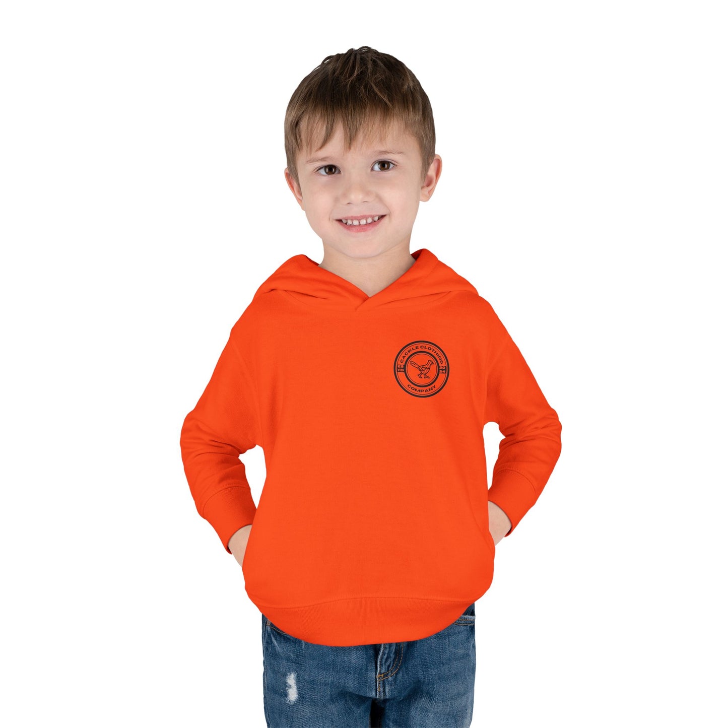 Toddler Rooster Rider Pullover Fleece Hoodie
