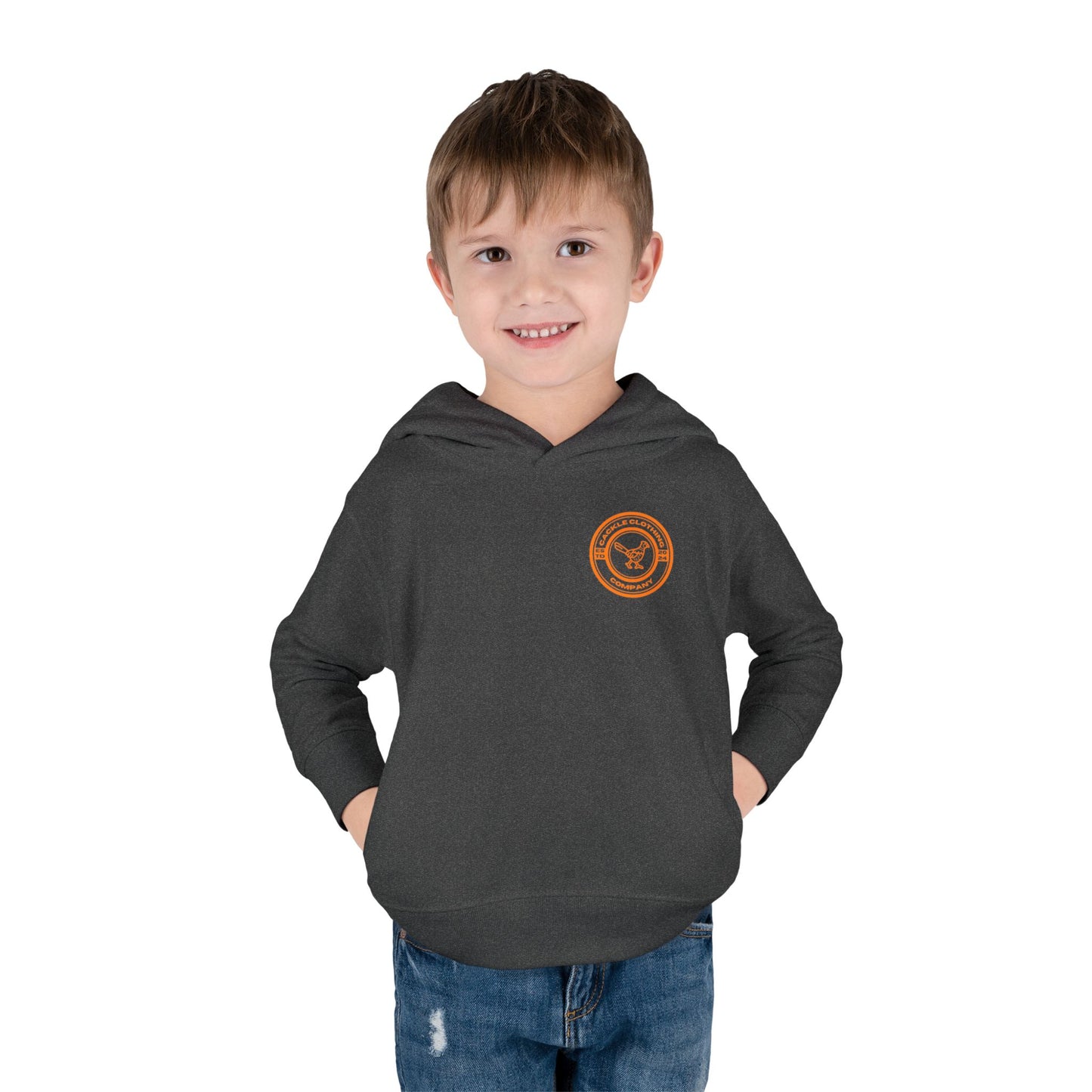 Toddler Rooster Rider Pullover Fleece Hoodie