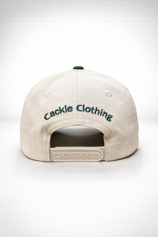 Logo Hat Tan/Green