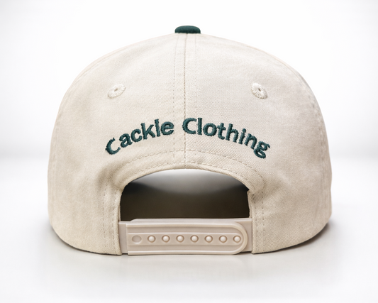 Logo Hat Tan/Green