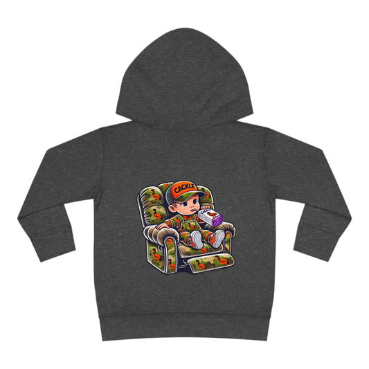 Toddler Lazy Boy Pullover Fleece Hoodie