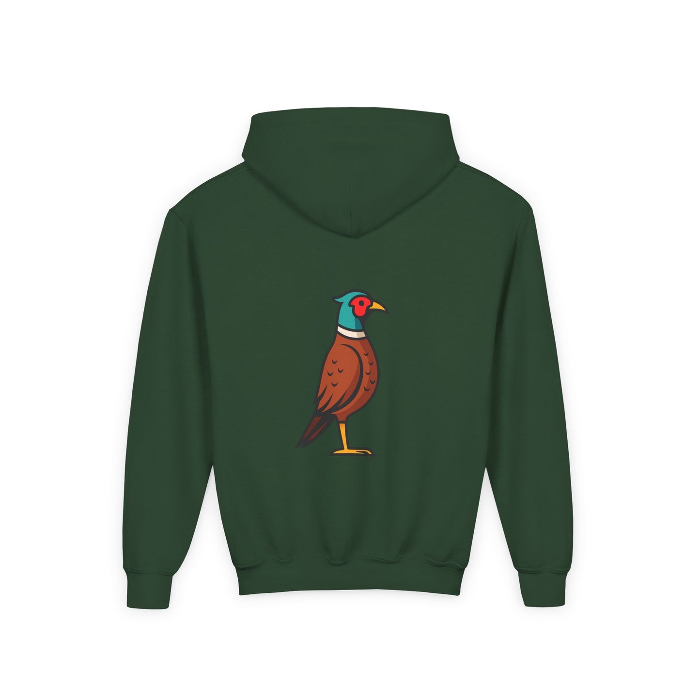Kids Cartoon Cackle Bird Hoodie