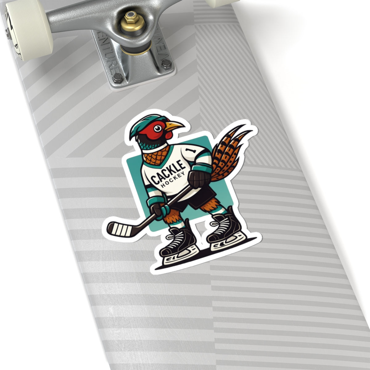 Cackle Hockey Sticker