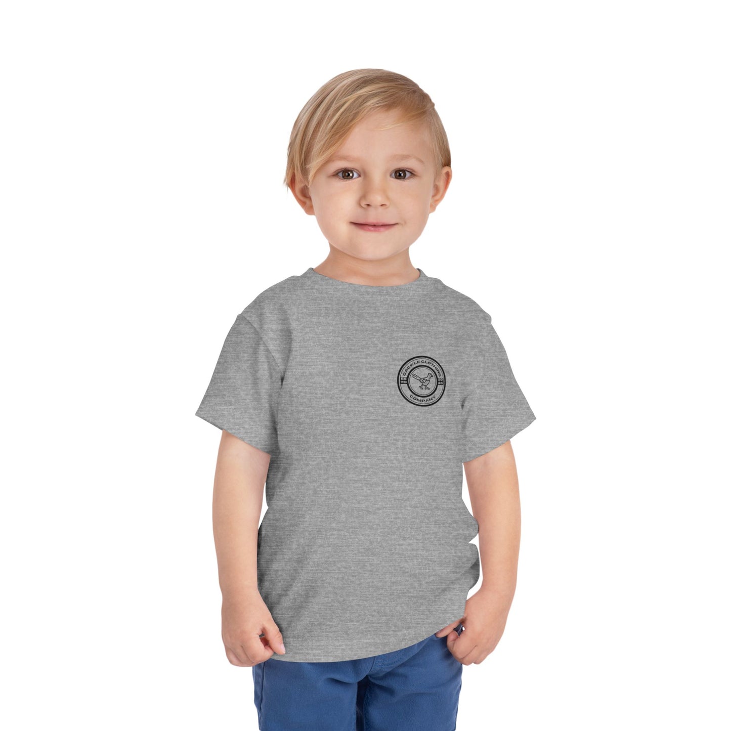 Toddler Tee — Surfing Pheasant Graphic Kids Shirt