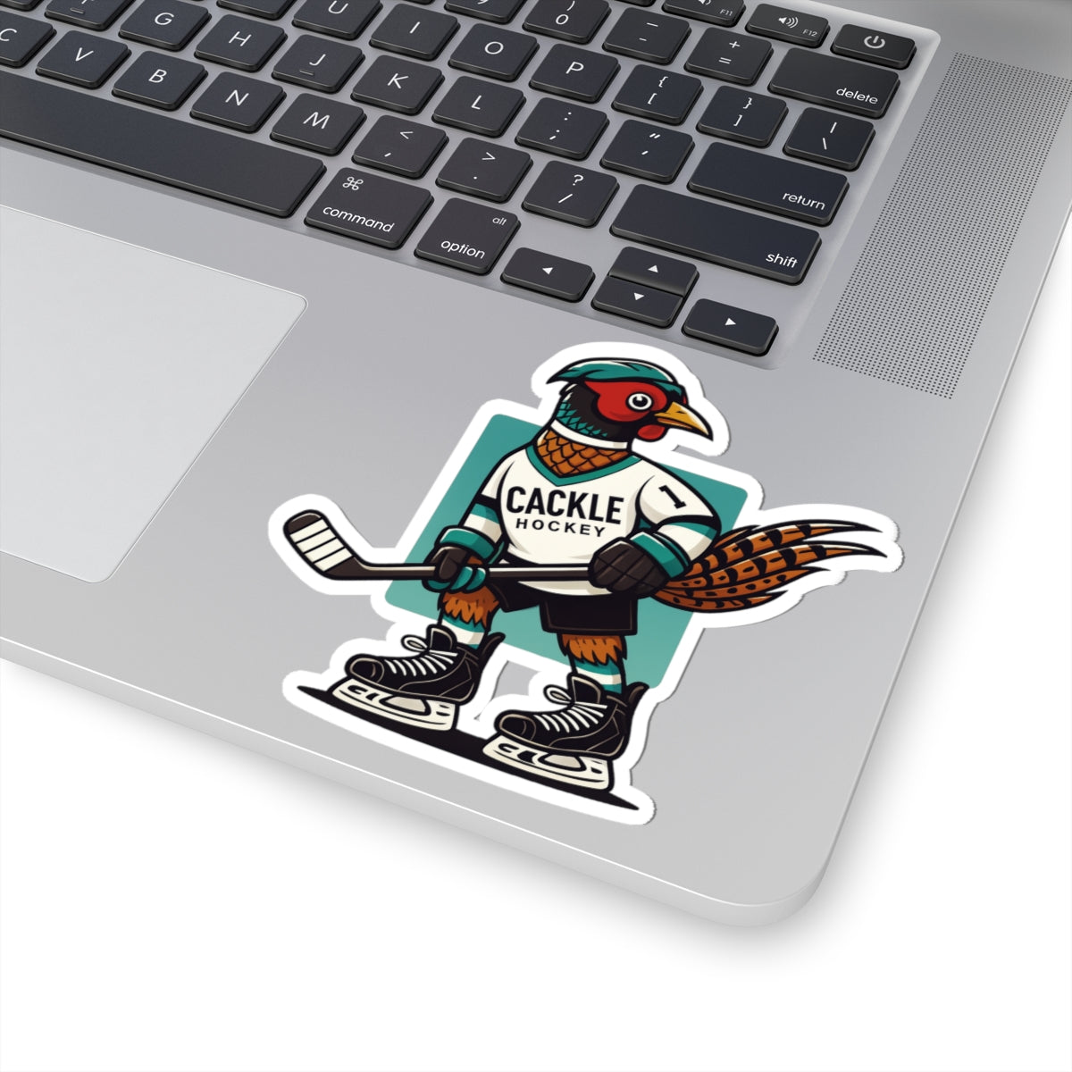 Cackle Hockey Sticker