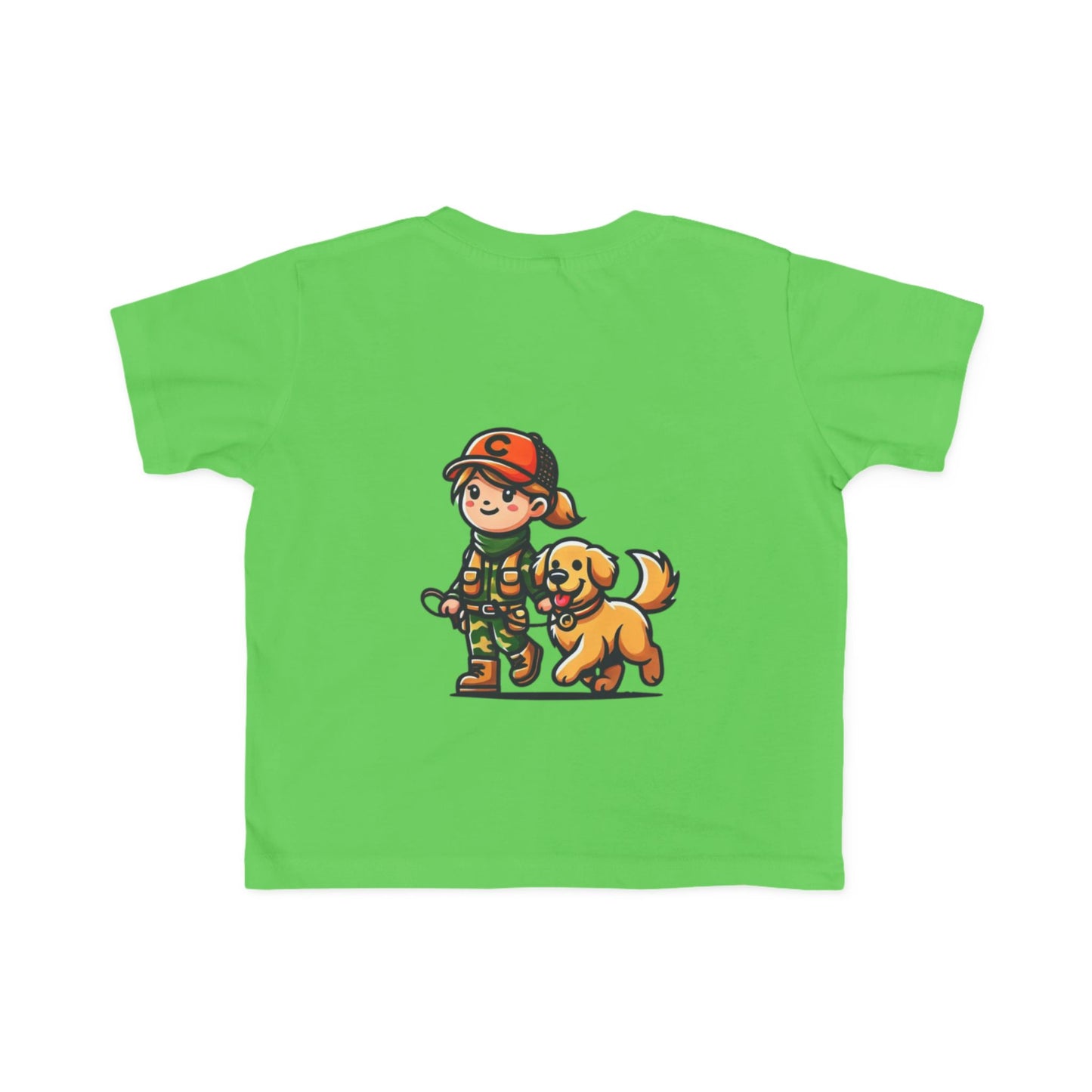 Toddler Tee - Girl and Her Dog