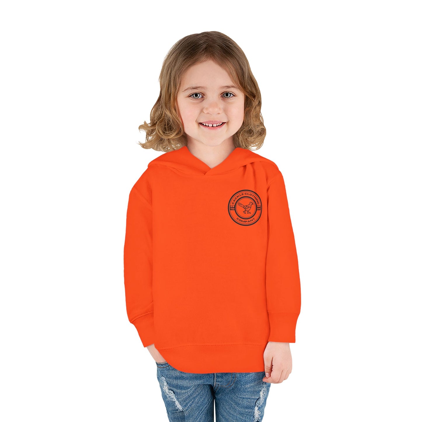 Girl and Her Dog Toddler Hoodie