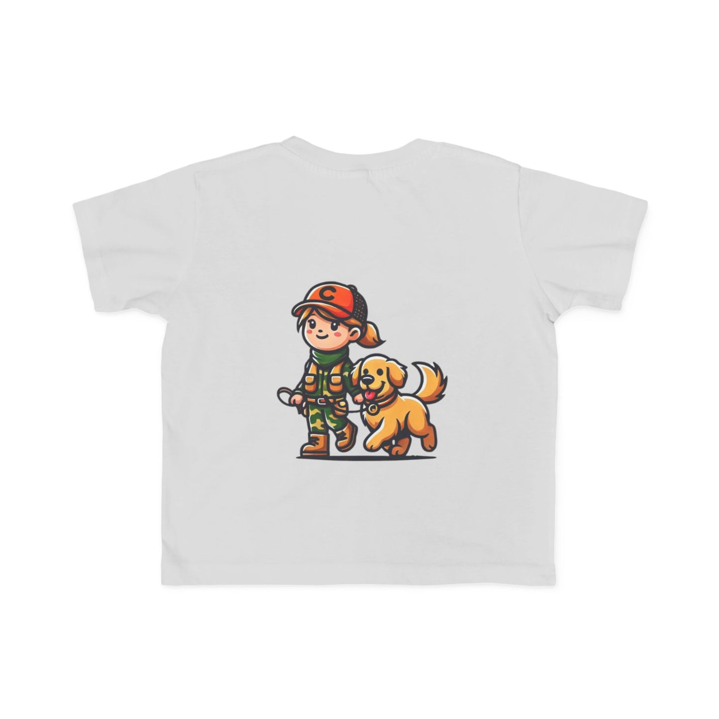 Toddler Tee - Girl and Her Dog