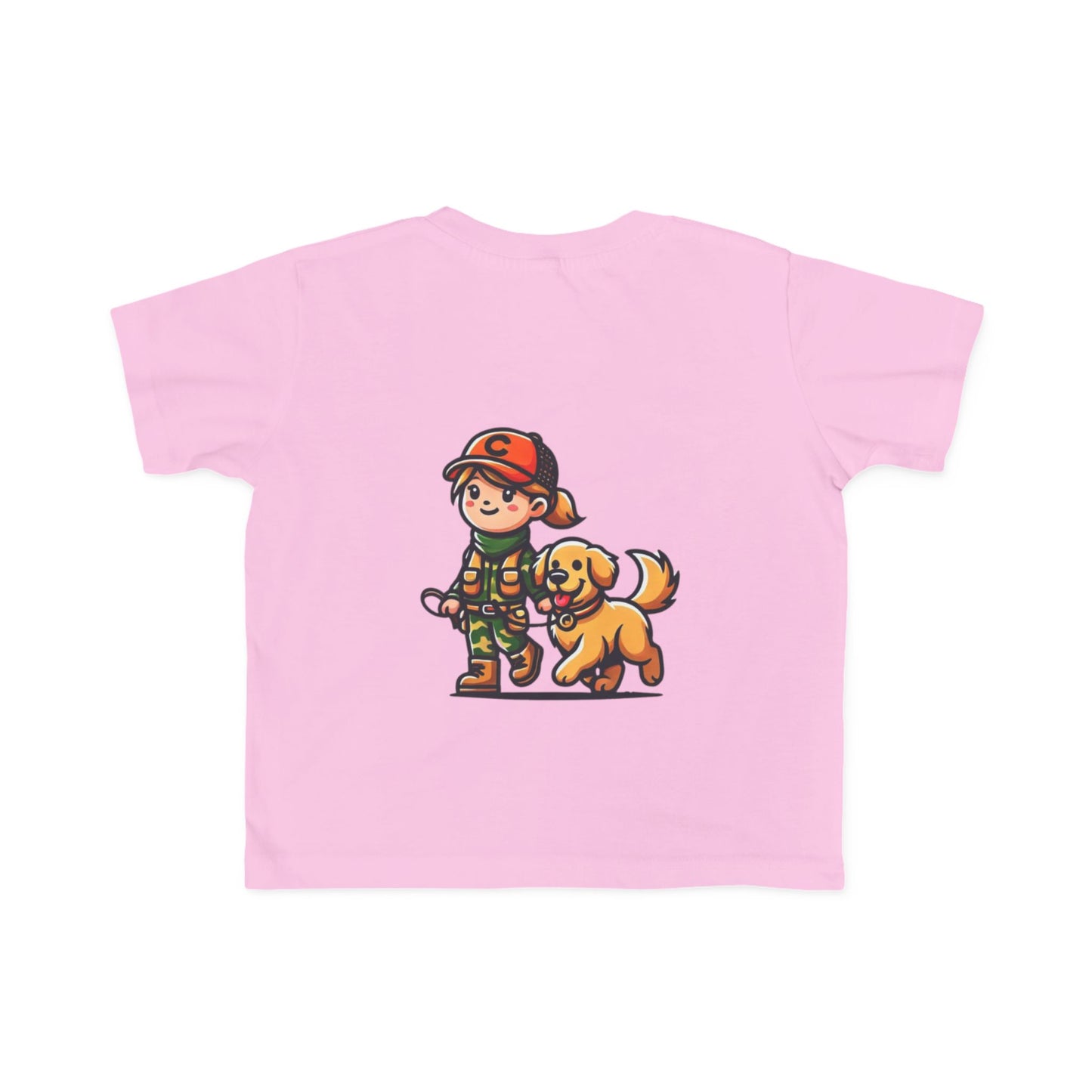 Toddler Tee - Girl and Her Dog