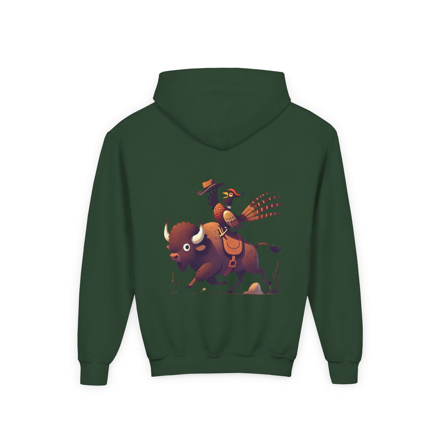 Kids Cackle Buffalo Hoodie