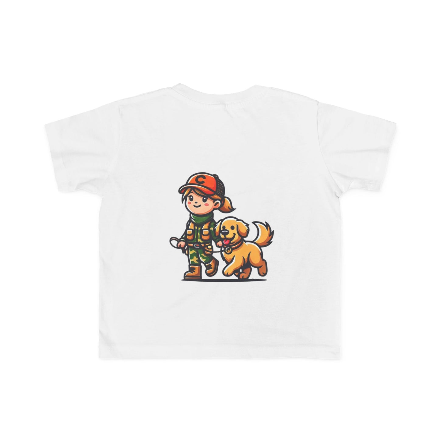 Toddler Tee - Girl and Her Dog