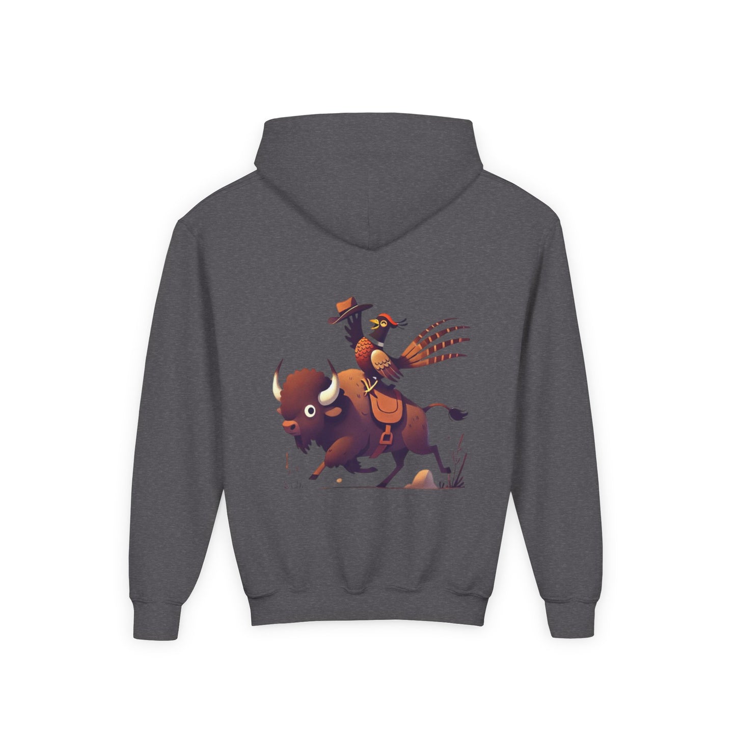 Kids Cackle Buffalo Hoodie