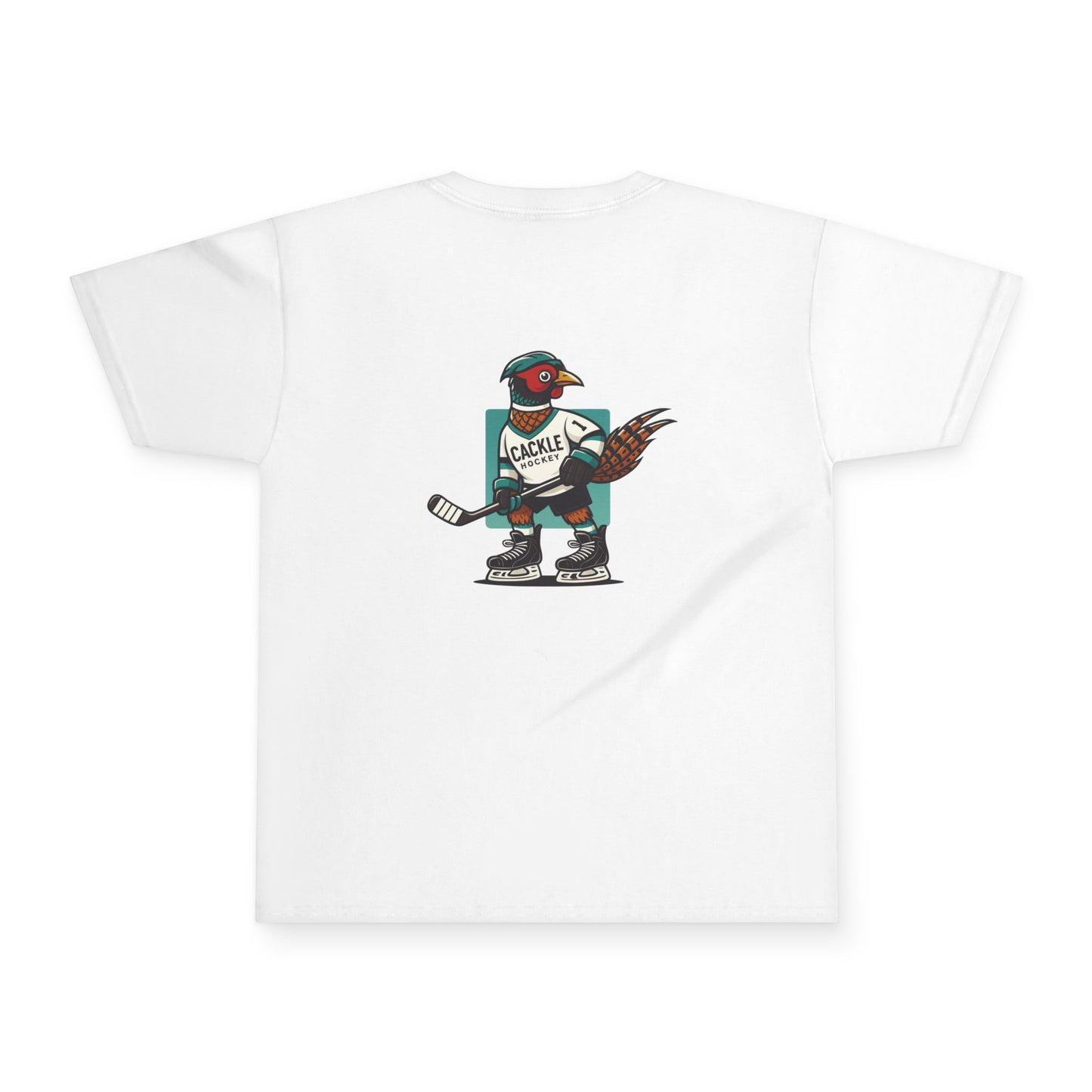 Youth Cackle Hockey Tee