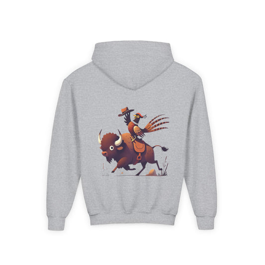 Kids Cackle Buffalo Hoodie