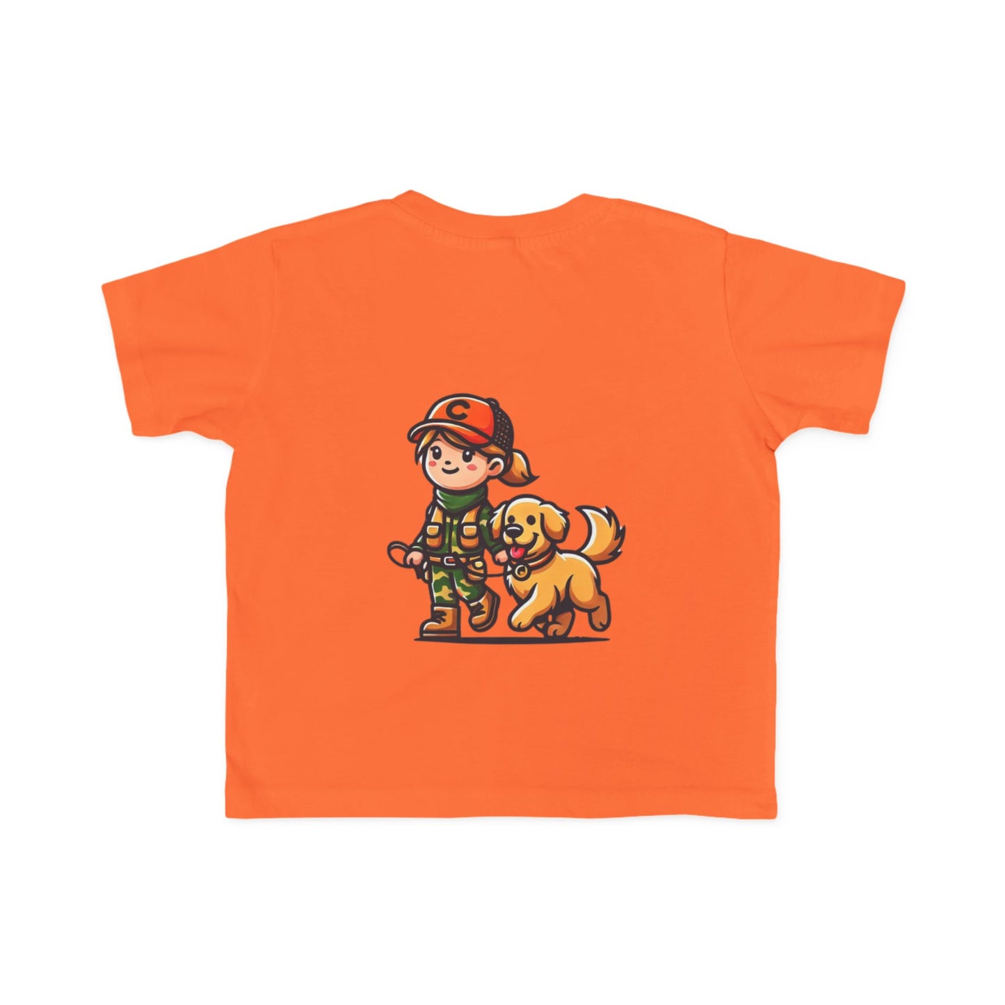 Toddler Tee - Girl and Her Dog