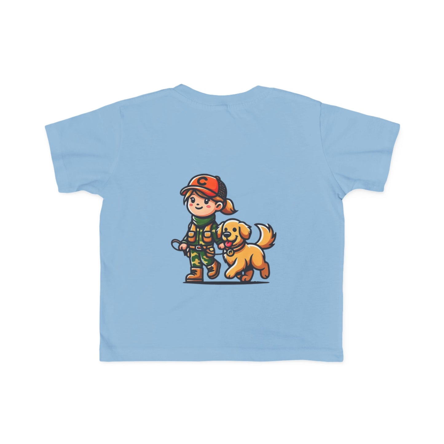 Toddler Tee - Girl and Her Dog