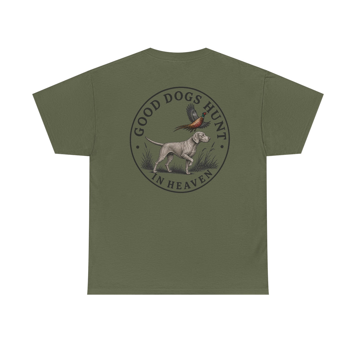 Weimaraner "Hunt In Heaven"