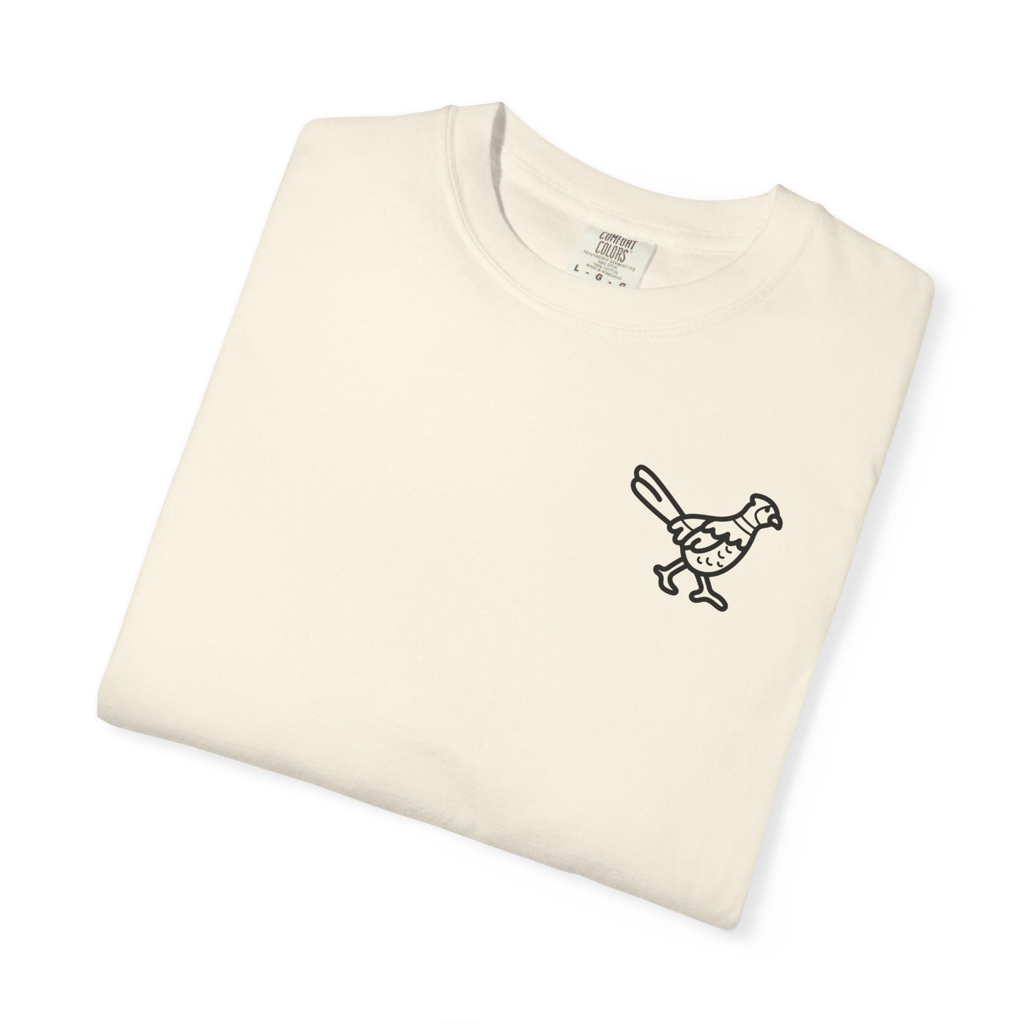 Pheasant Hunting Graphic T-Shirt — "Cackle Clothing Company" Outdoor Shooter Tee