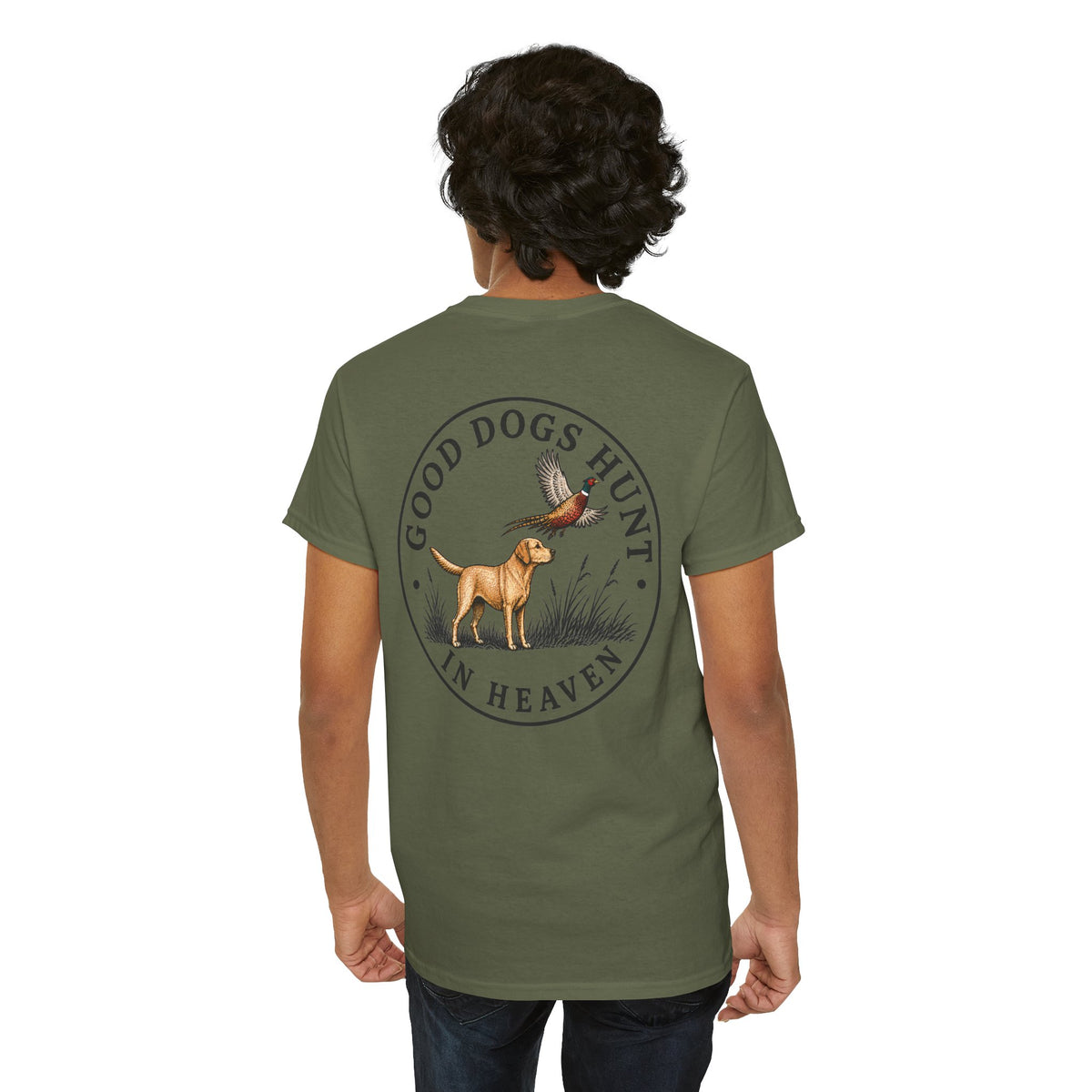 Yellow Lab "Hunt In Heaven"
