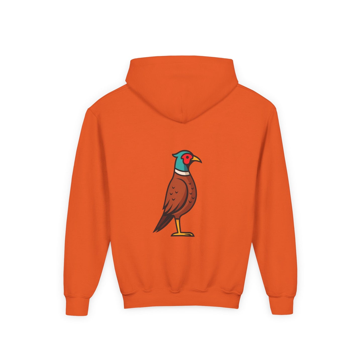 Kids Cartoon Cackle Bird Hoodie