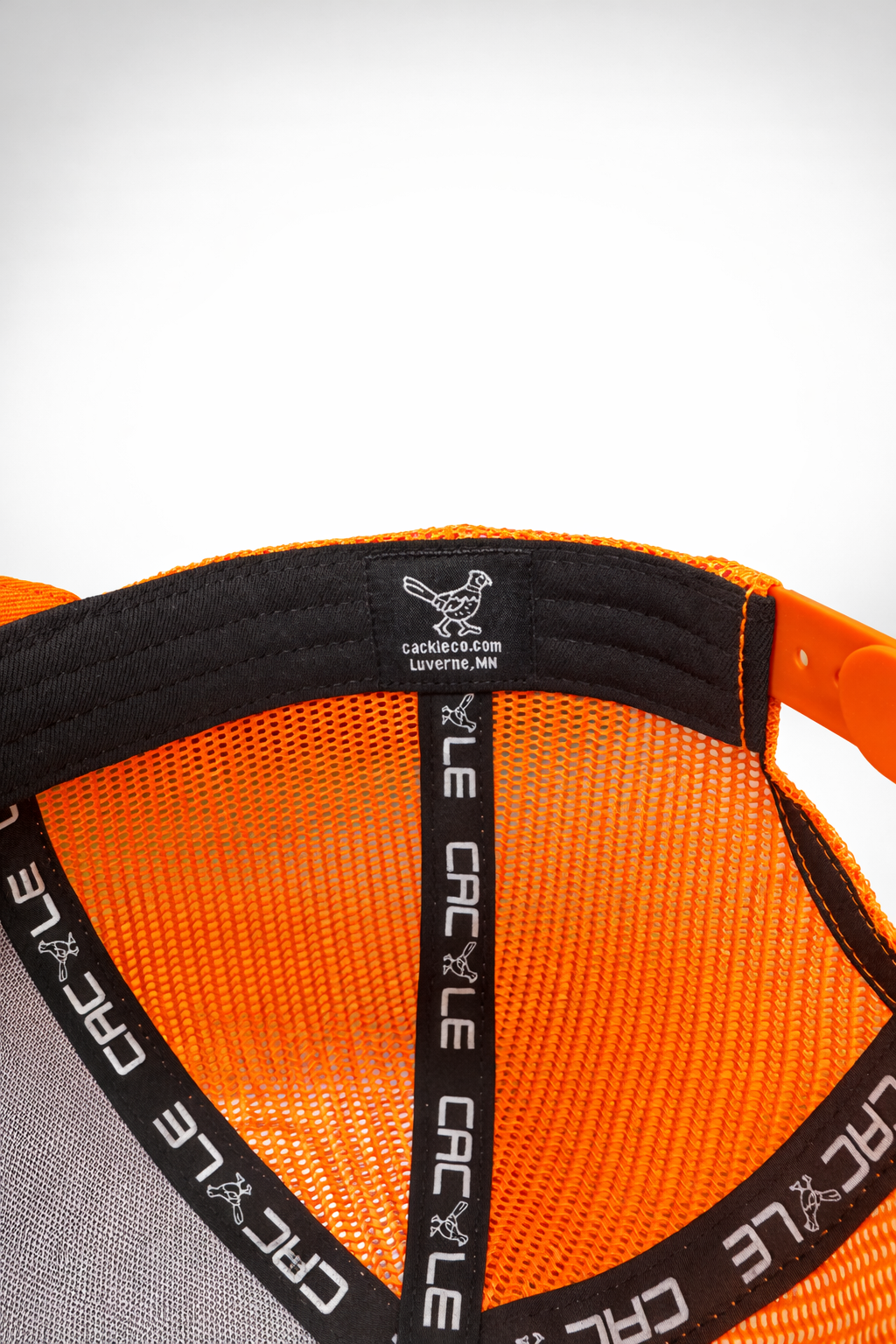 Blaze Orange Trucker
