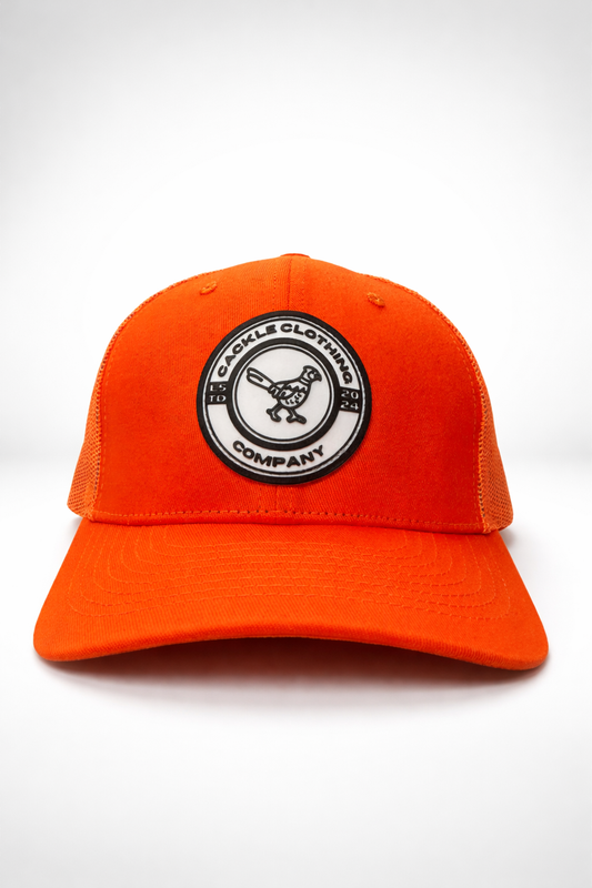Blaze Orange Trucker