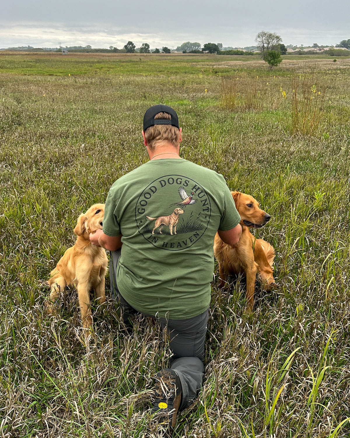 Golden Retriever "Hunt In Heaven"